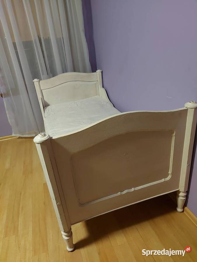 stylowe łóżko dziecięce nowy materac 158x78 Proboszczów sprzedam