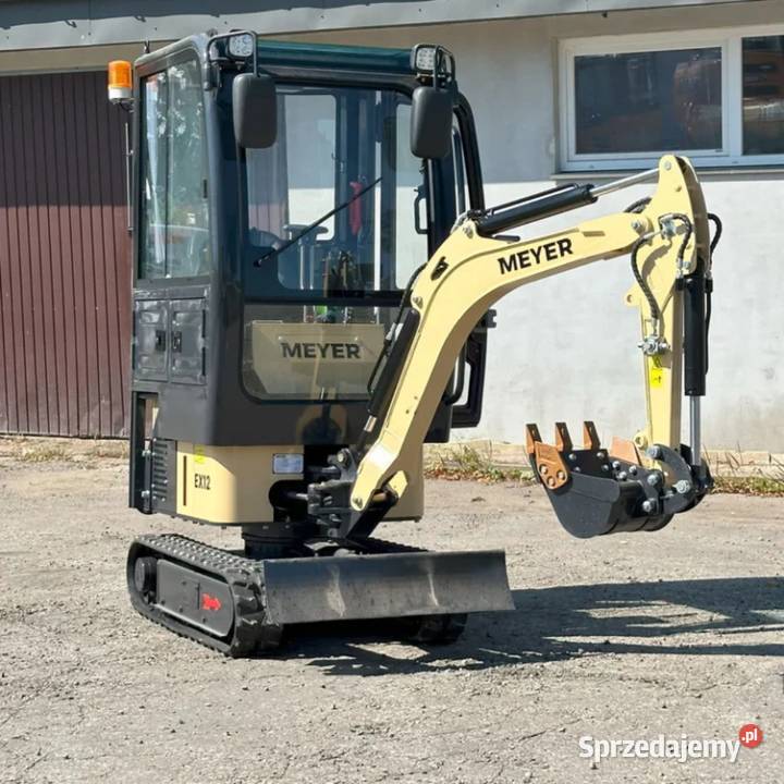 Minikoparka gąsienicowa MEYER EX12 z kabiną nie Gliwice