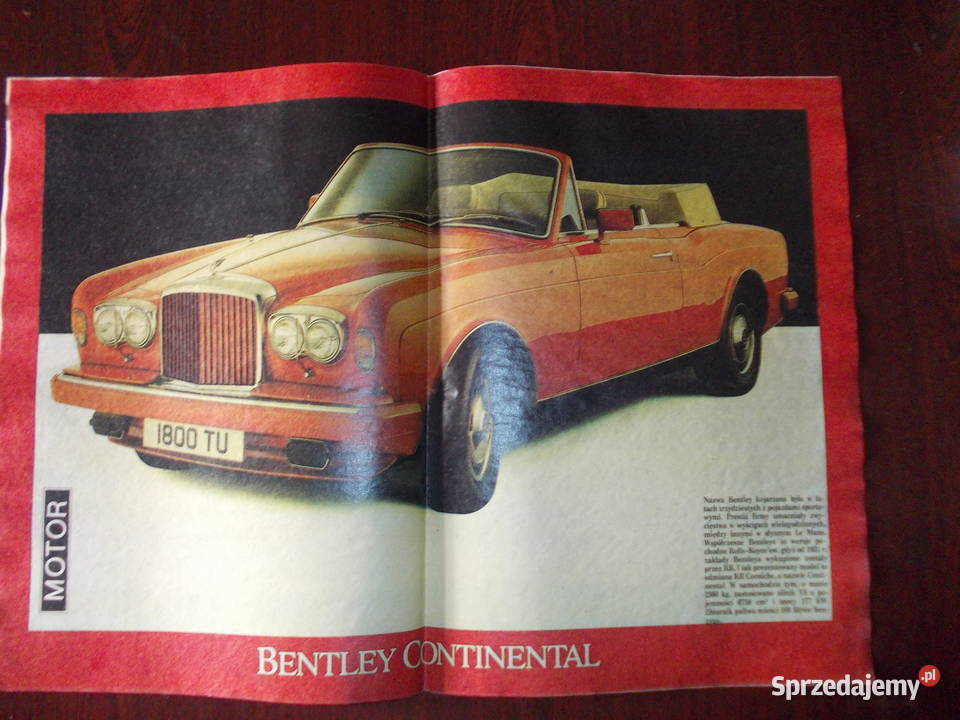 motor 35 bentley continental cabrioskoda favorit sprzedam