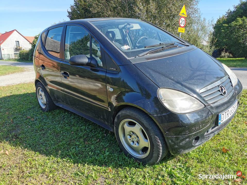 Mercedes klasa A140 W168 Zarejestrowany w Polsce dolnośląskie Trzebnica sprzedam