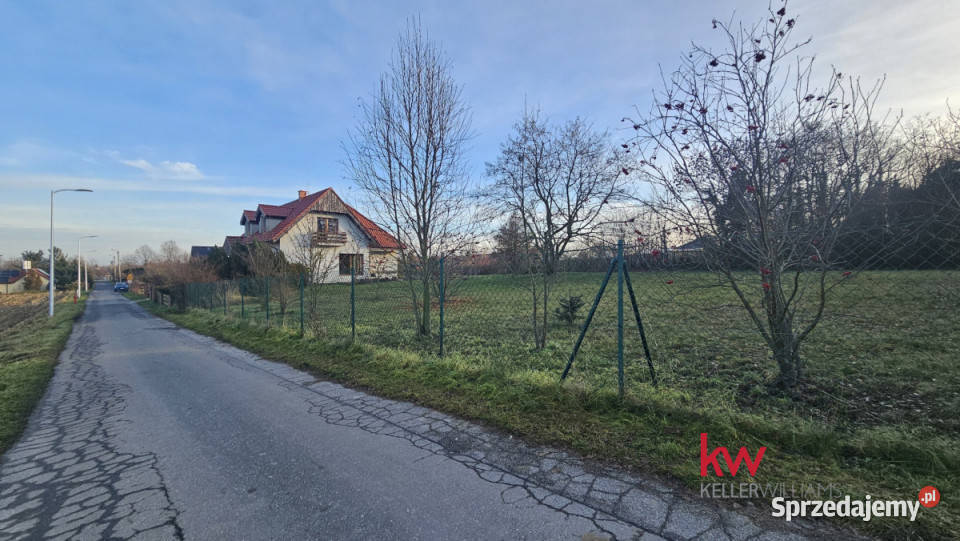 Grunt 1100m2 Krzeptów Jarzębinowa 1100m2