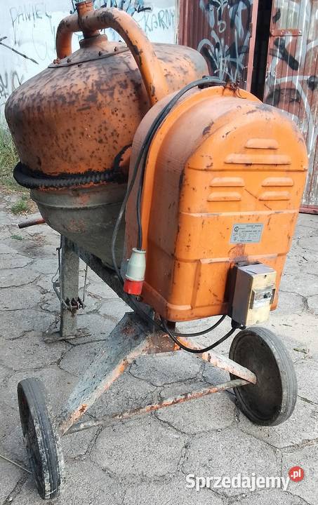 Betoniarka BWE150 150 Litrów 3fazowa Spomasz Włocławek
