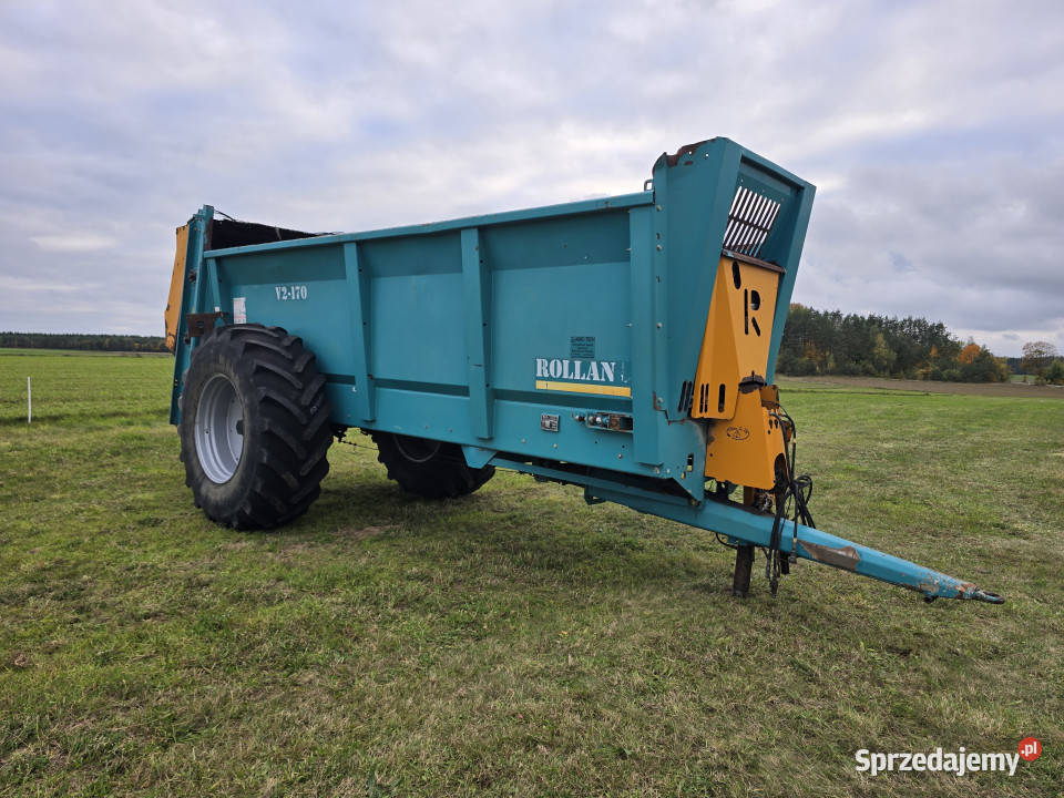 Rozrzutnik obornika ROLLAND Rollan V2170 17 m3 podlaskie Wizna