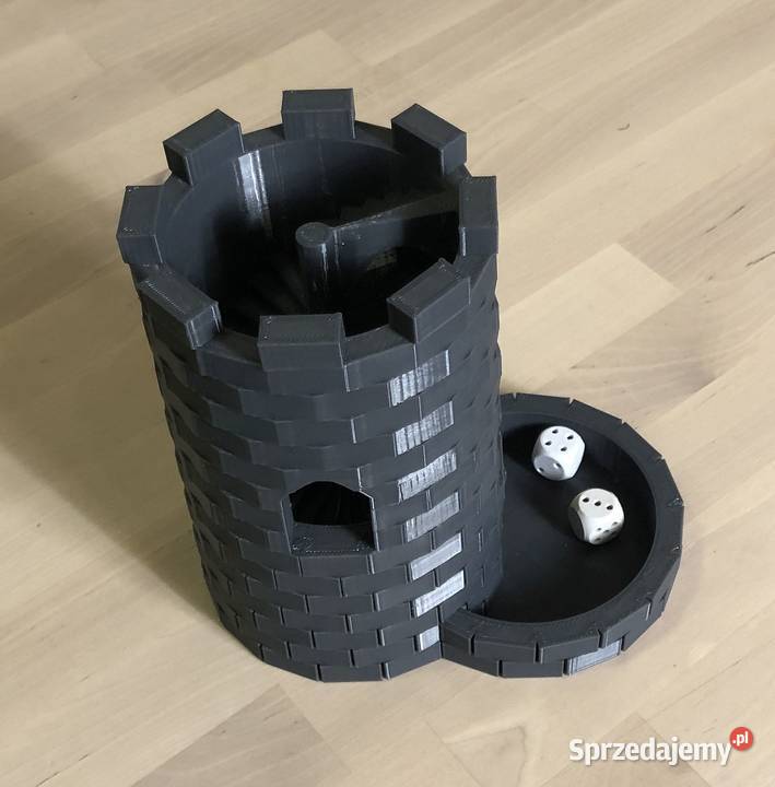 Wieża na Kości Dice Tower do Gier Planszowych Gry planszowe i fabularne