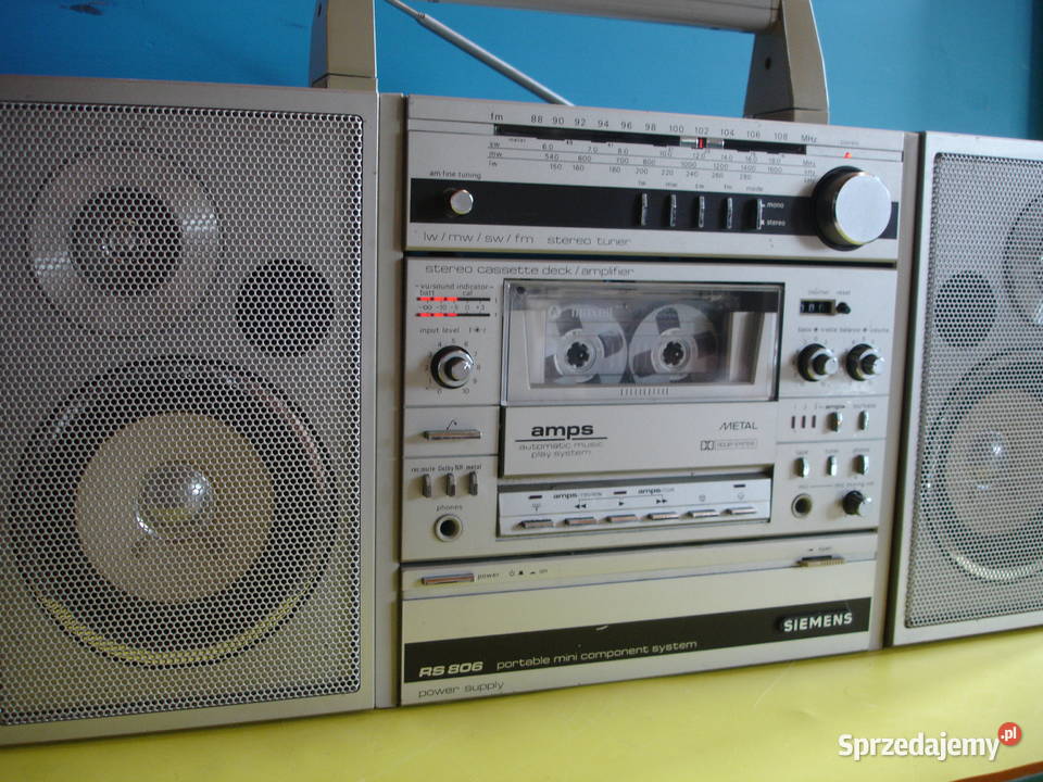 Radiomagnetofon SIEMENS RS806 Zielona Góra