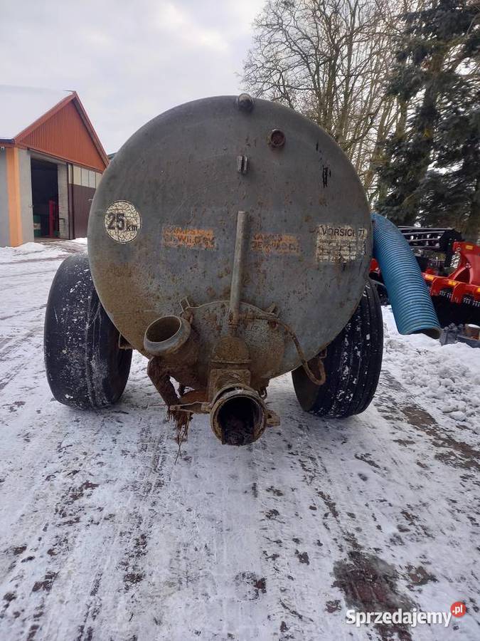 Beczkowóz 5000l nieuszkodzony Kłopoty-Bańki
