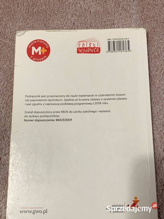 Matematyka z plusem 3 gimnazjum Poznań