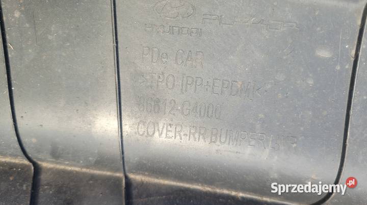 HYUNDAI I30 III HB 17 DOKŁADKA HOKEJ SPOILER śląskie