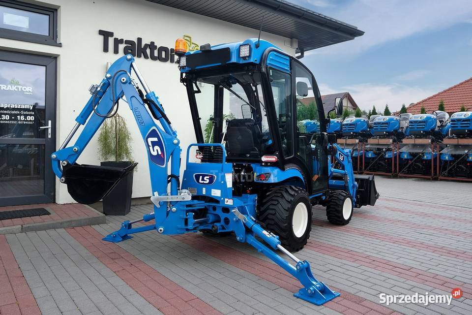 LS Tractor MT125 4x4 247 IND CAB koparka LB1107 sprzedam