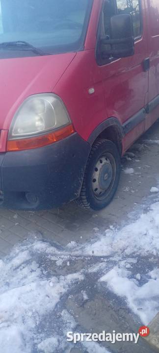 Renault master nieuszkodzony świętokrzyskie Ślęcin