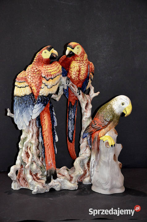 Porcelana Nofi Rumunia papuga do kolekcji 275 Środa Wielkopolska