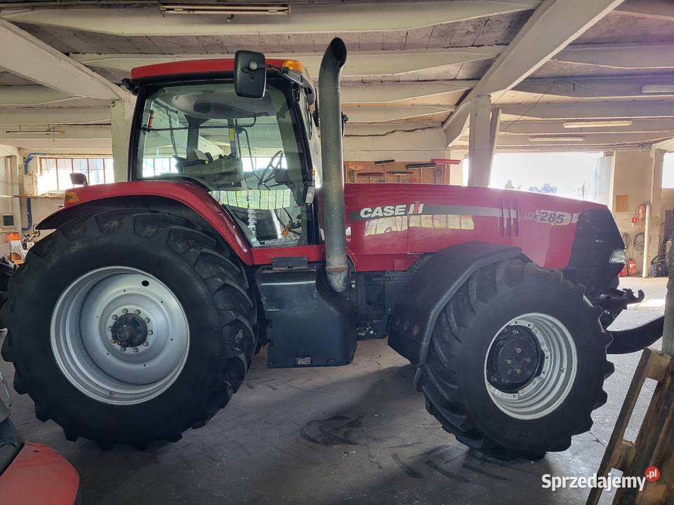 CASE MX 285 Magnum traktor tuz 285 ciągnik Pneumatyczne siedzenie Józefów