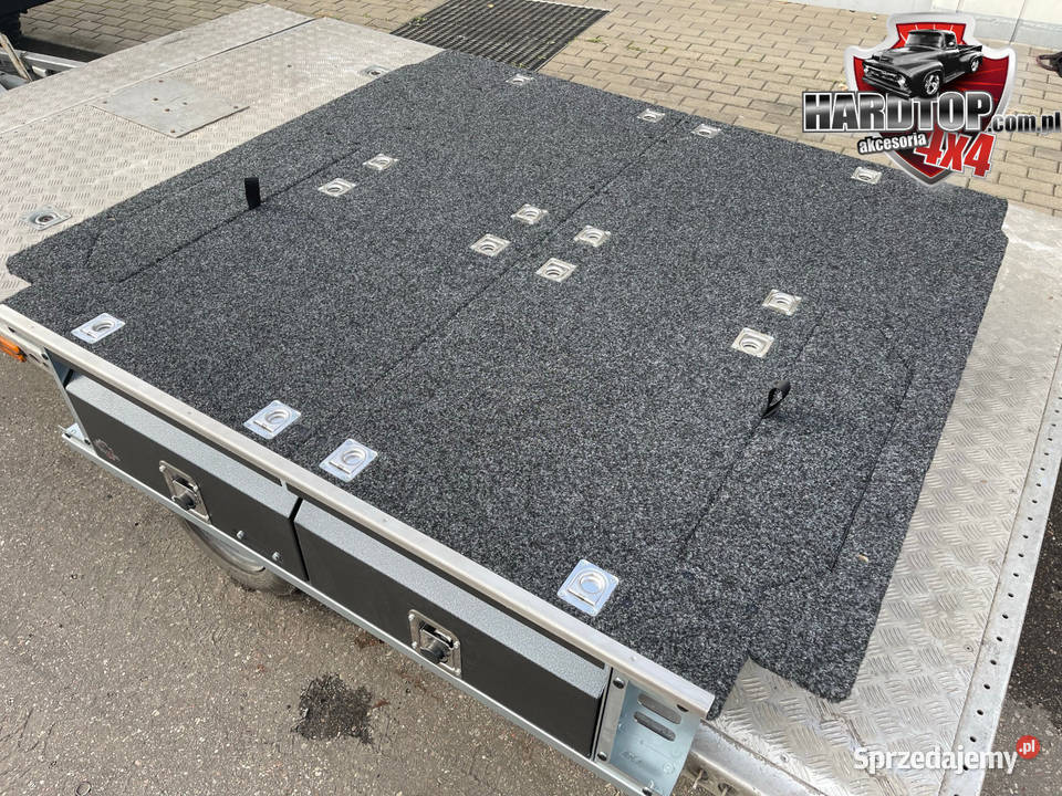 Zabudowa Wyprawowa Szuflady Toyota Land Cruiser terenowe Motoryzacja Pasłęk sprzedam