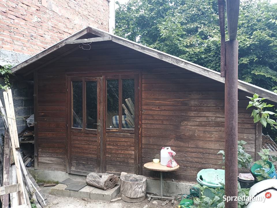 OKAZJA drewniany domek ogrodzenie 150 m 2 IBC Częstochowa sprzedam