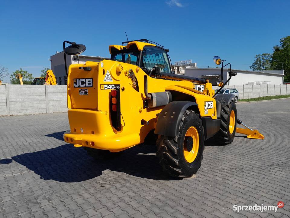 ŁADOWARKA TELESKOPOWA 17 METRÓW JCB 540170 Krotoszyn