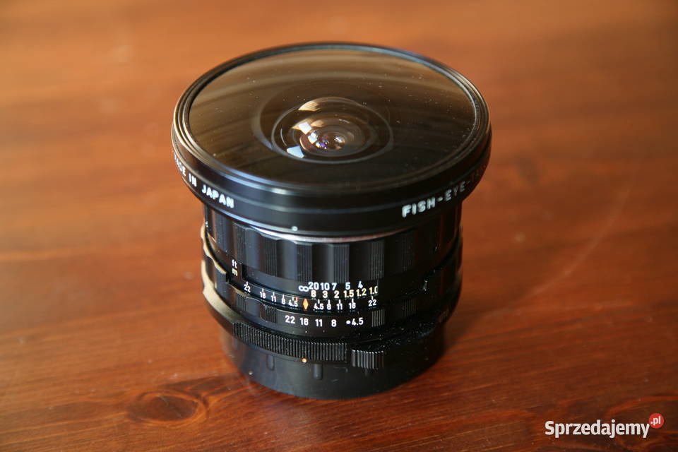 Obiektyw Takumar Fish Eye do Pentax 67 Mrzygłód