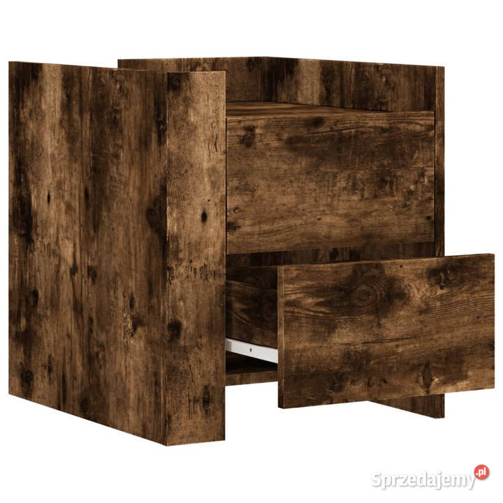 Szafka nocna opalany dąb 45x50x50 materiał Meble mazowieckie Warszawa