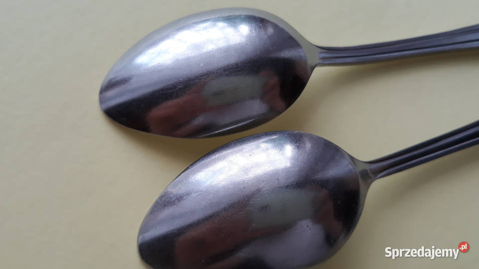 Łyżeczki do herbaty SATURN sztućce PRL Dąbrowa Górnicza