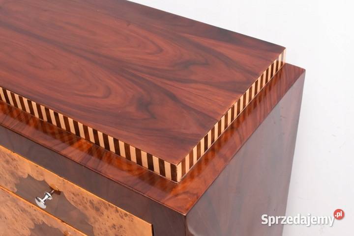 Drewniana Komoda Art Deco 8 Szuflad Regał małopolskie