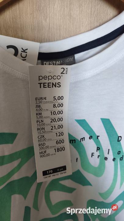 Podkoszulki chłopięce w dwupaku chłopiec Piotrków Trybunalski