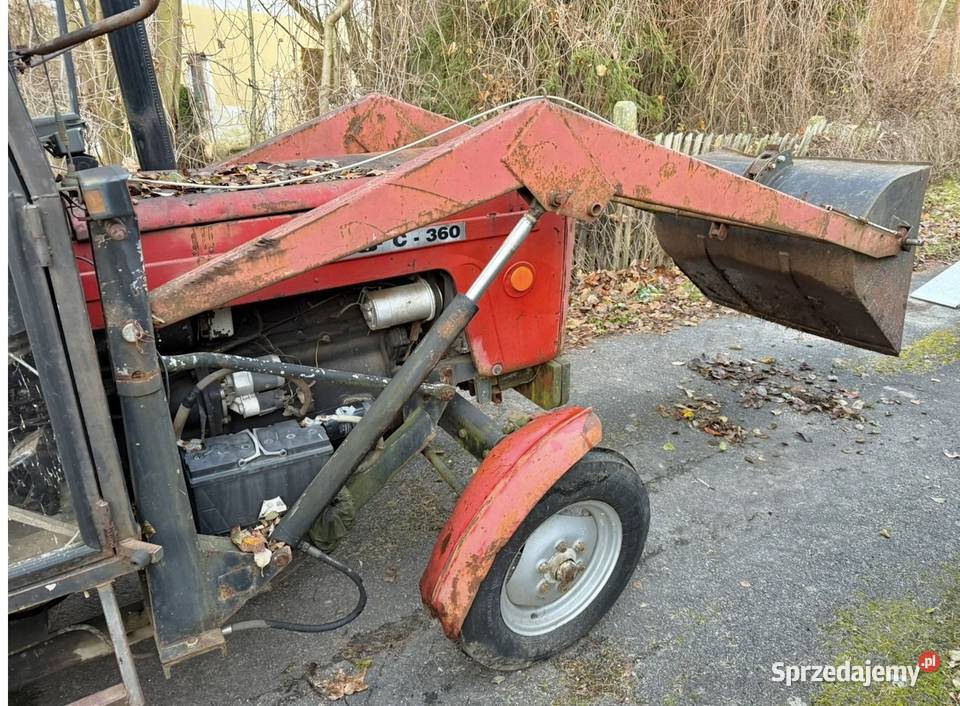 Ładowacz czołowy do ciągnika Ursus C360 Krajno-Parcele