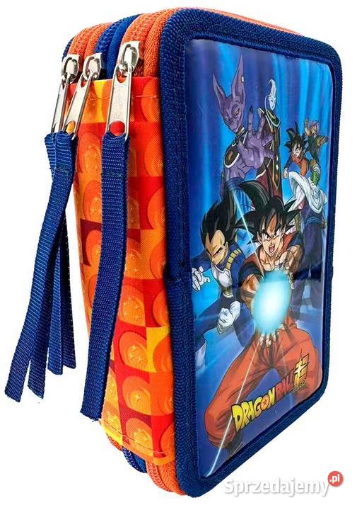 Piórnik Dragon Ball Z Trzykomorowy 3 Komory z Dla Dziecka Mogilany