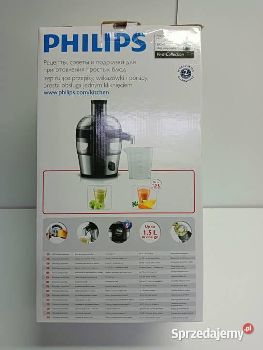 Sokowirówka PHILIPS HR 183600 Kalisz