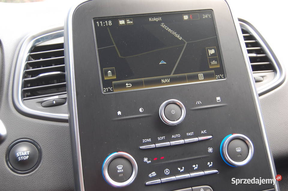 Renault Grand Scenic 7OSOBOWY Navi Alu VAT marża Załom