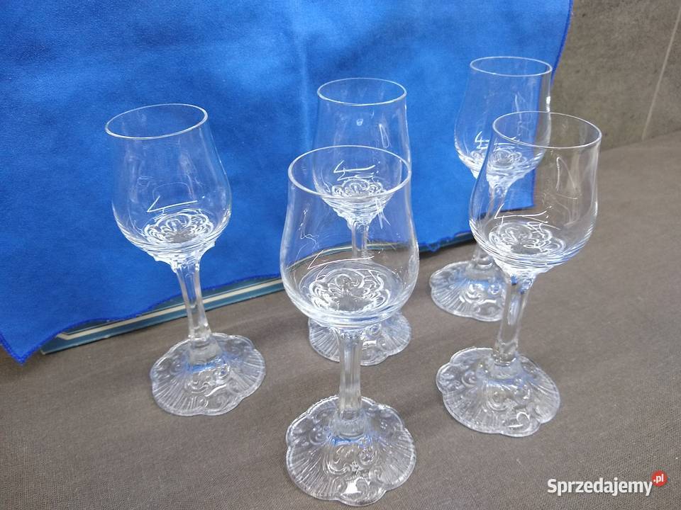 Rosenthal Monbijou kieliszki wódka 5 Kalisz