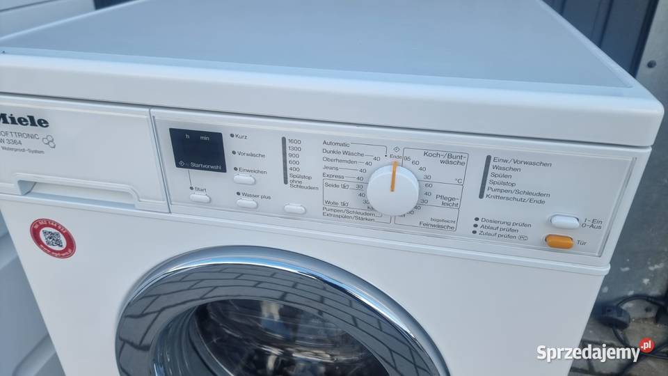 Pralka Miele Softtronic W 3364 WPS wsad 6 A dużo Wrocław
