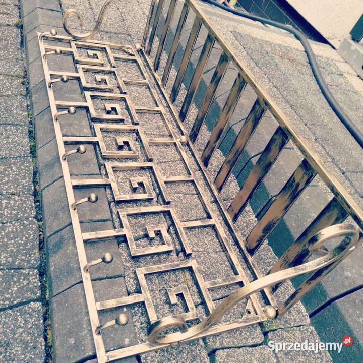 Wieszak kuty stare złoto producent Belsoo Inowrocław sprzedam