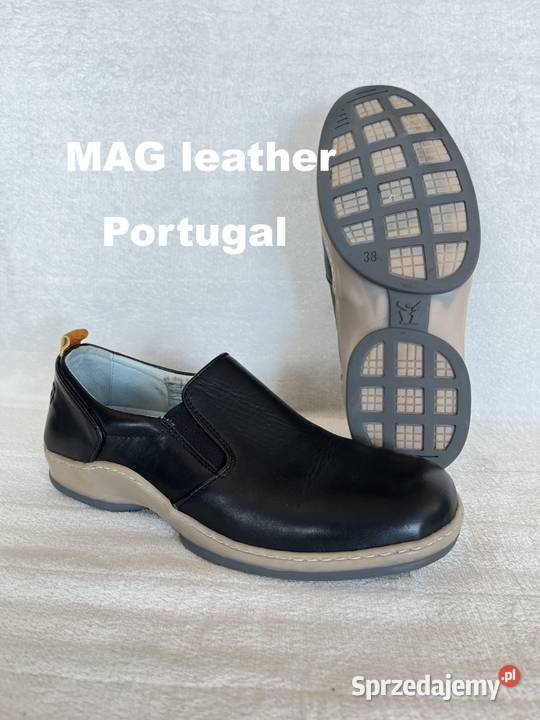 Mag skórzane buty damskie 3738 śląskie Jastrzębie-Zdrój