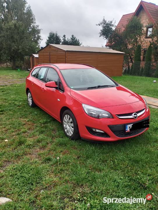 Opel Astra J 2015 r 16 MPI benzyna gaz Garwolin