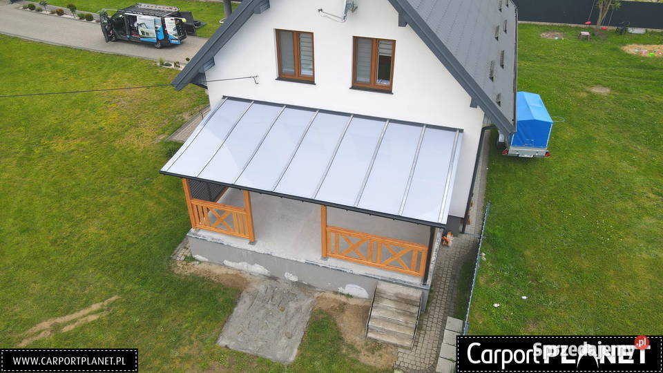 Dach z poliwęglanu litego na zadaszenie tarasu zachodniopomorskie