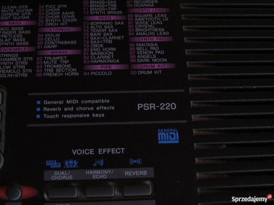SPRZEDAM KEYBOARD YAMAHA PSR220 Warszawa