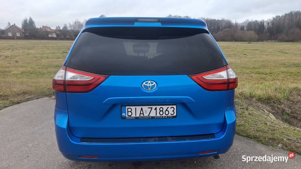 Toyota Sienna 35 V6 XLE AWD 2015r Choroszcz