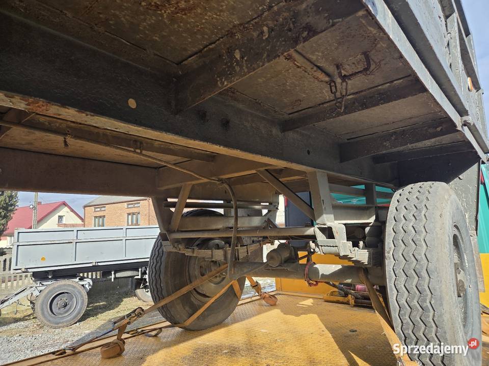 Przyczepa rolnicza Autosan d50 6t sztywna do łódzkie Złoczew