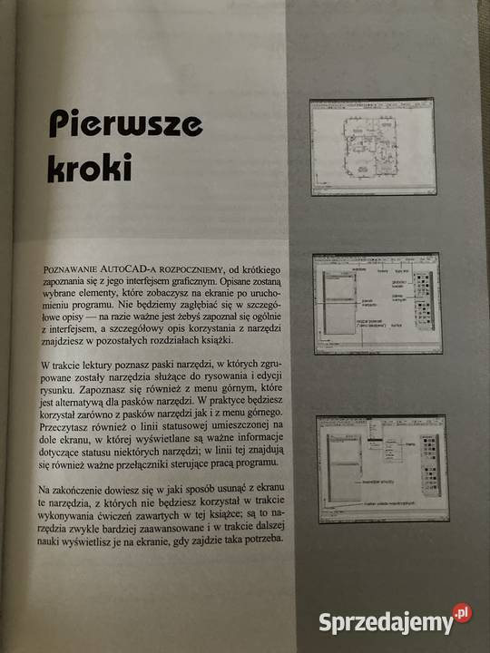 Książka AutoCAD 2008 Pierwsze Kroki studia Czerwionka-Leszczyny