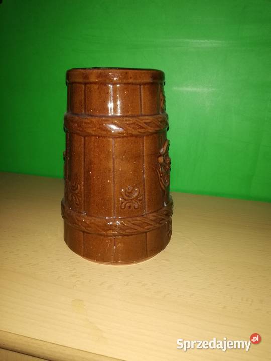 Kufel porcelana z lat PRL Porcelana i szkło mazowieckie Warszawa