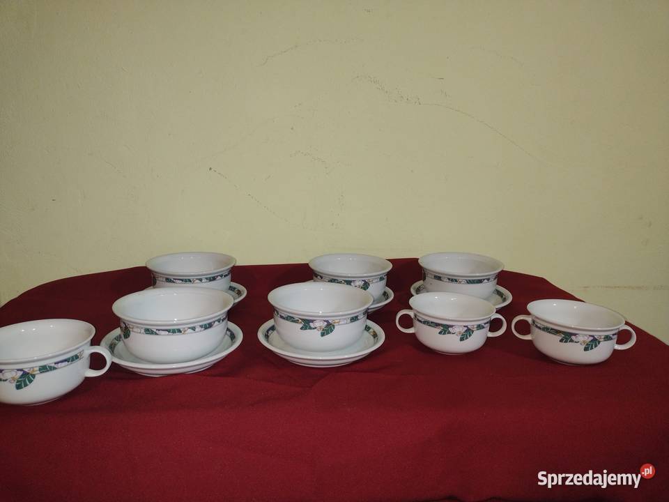 bulionówki Thomas Porcelana i szkło łódzkie Chorzew