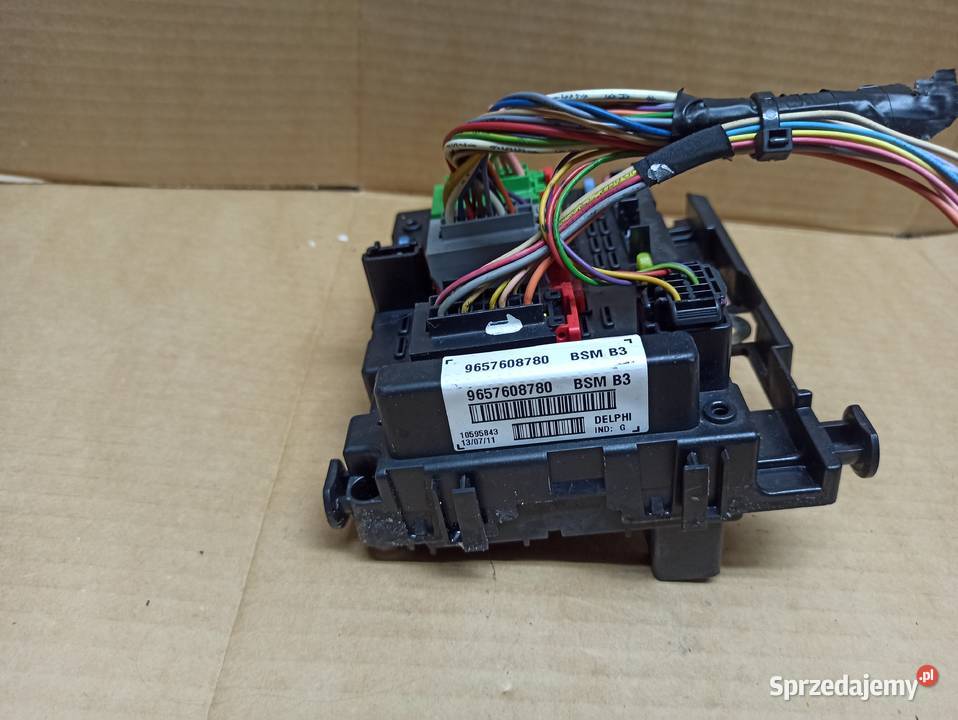 Peugeot 206 moduł BSM 9657608780 osobowe Komputery