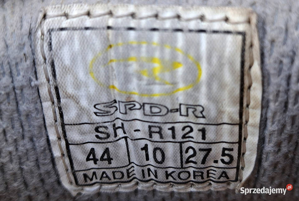 Buty rowerowe SPD szosowe Shimano 44 z blokami Kaski i odzież Zawiercie