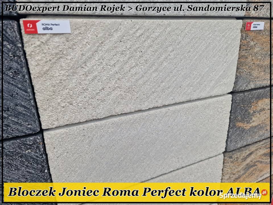 Smukły nowoczesny bloczek Joniec Roma Lite na Gorzyce