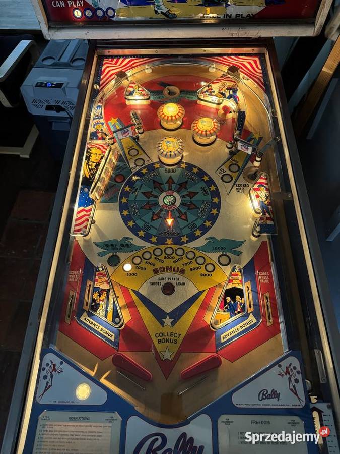 Pinball flipper fliper Bally łódzkie Zduńska Wola