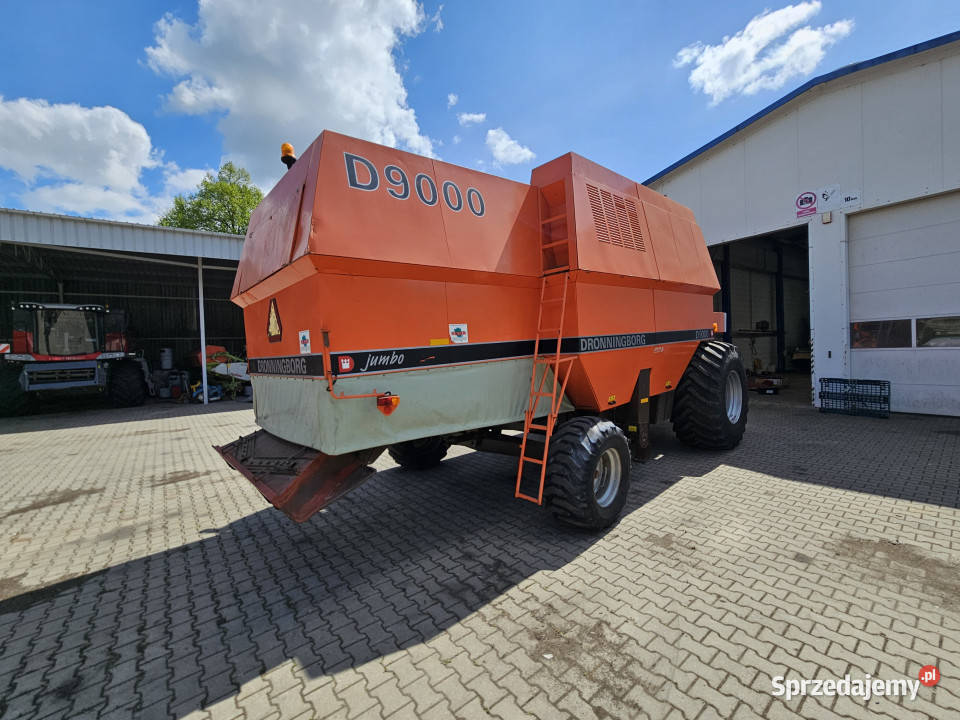 Kombajn zbożowy Dronningborg D9000 heder zbożowy Biskupie-Kolonia