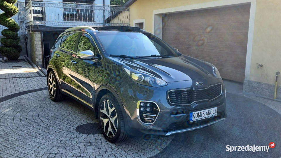 Kia Sportage GTLine Automat 4x4 Full GWARANCJA czujnik parkowania Płońsk