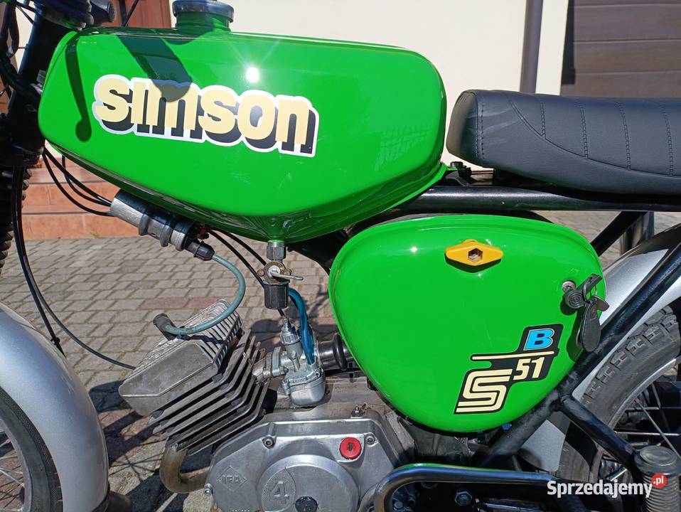 Simson S51 1989r zarejestrowany 27000km Sieradz