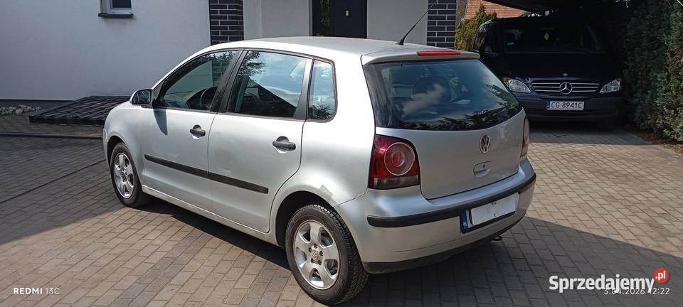 Volkswagen Polo 12 benz 2006r Alufelgi ISOFIX manualna Polo Wałdowo Szlacheckie