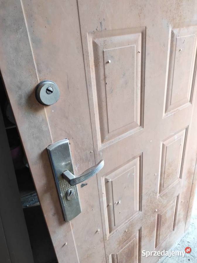 Drzwi zewnętrzne z kompletem kluczy demontażu Płock