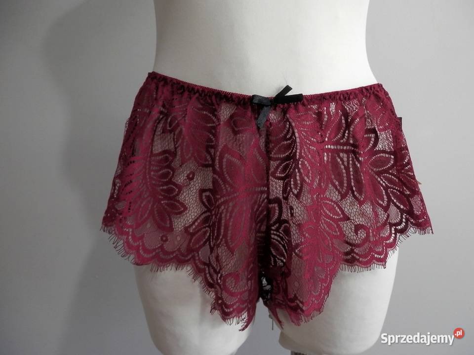 Majtki Figi Brazyliany Bikini Koronkowe Ażurowe Łomża